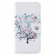 Чехол-книжка Deexe Color Wallet для Samsung Galaxy M10 (M105) - Flowered Tree