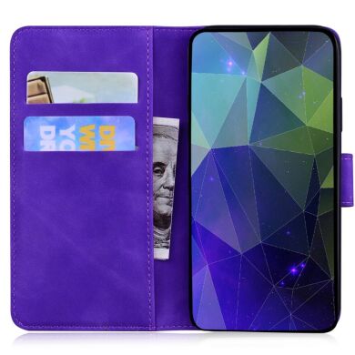 Чохол-книжка Deexe Tiger для Samsung Galaxy M35 (M356) - Purple