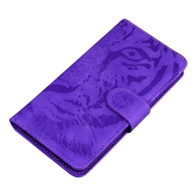 Чехол-книжка Deexe Tiger для Samsung Galaxy M35 (M356) - Purple