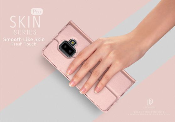 Чехол-книжка DUX DUCIS Skin Pro для Samsung Galaxy J6+ (J610) - Dark Grey