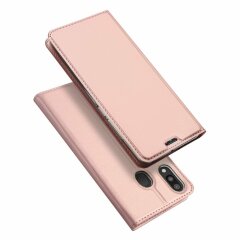 Чехол-книжка DUX DUCIS Skin Pro для Samsung Galaxy M20 - Rose Gold