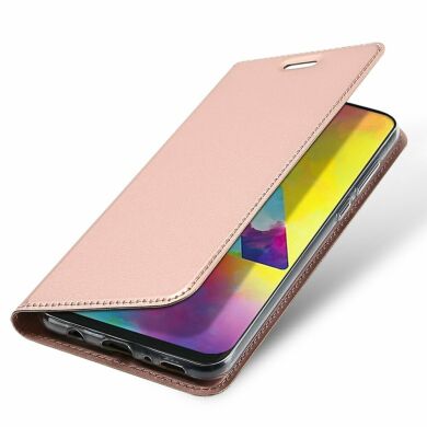 Чехол-книжка DUX DUCIS Skin Pro для Samsung Galaxy M20 - Rose Gold