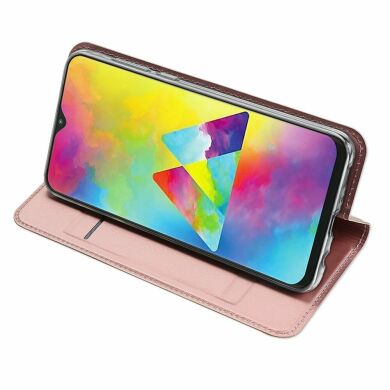 Чехол-книжка DUX DUCIS Skin Pro для Samsung Galaxy M20 - Rose Gold