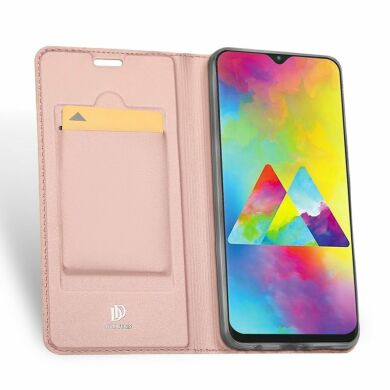 Чехол-книжка DUX DUCIS Skin Pro для Samsung Galaxy M20 - Rose Gold