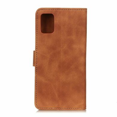 Чехол-книжка KHAZNEH Retro Wallet для Samsung Galaxy M31s (M317) - Brown
