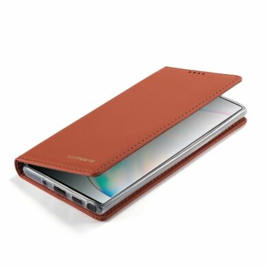 Чохол-книжка LC.IMEEKE LC-002 для Samsung Galaxy Note 10 (N970) - Brown