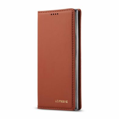 Чохол-книжка LC.IMEEKE LC-002 для Samsung Galaxy Note 10 (N970) - Brown