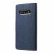 Чохол-книжка MERCURY Canvas Diary для Samsung Galaxy S10 Plus (G975) - Dark Blue