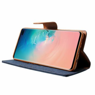Чохол-книжка MERCURY Canvas Diary для Samsung Galaxy S10 Plus (G975) - Dark Blue