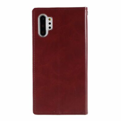 Чехол-книжка MERCURY Classic Flip для Samsung Galaxy Note 10+ (N975) - Wine Red