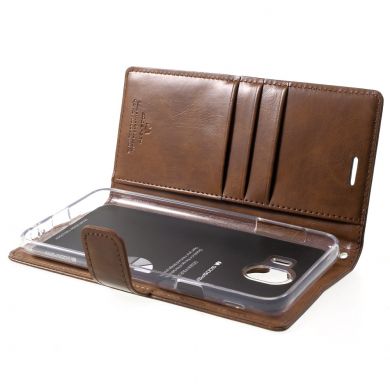 Чехол-книжка MERCURY Classic Wallet для Samsung Galaxy J4 2018 (J400) - Brown