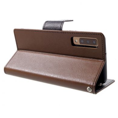 Чехол-книжка MERCURY Fancy Diary для Samsung Galaxy A7 2018 (A750) - Brown