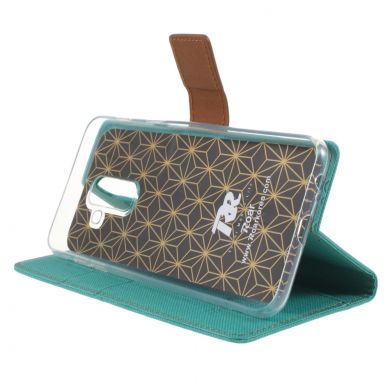 Чохол-книжка ROAR KOREA Cloth Texture для Samsung Galaxy A6+ 2018 (A605), Green