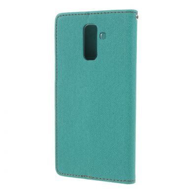 Чохол-книжка ROAR KOREA Cloth Texture для Samsung Galaxy A6+ 2018 (A605), Green