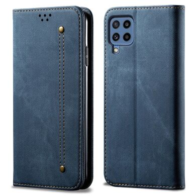 Чохол-книжка UniCase Jeans Wallet для Samsung Galaxy M32 (M325) - Blue