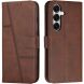 Чехол-книжка UniCase Jet Cover для Samsung Galaxy S26 (S942) - Brown. Фото 1 из 10