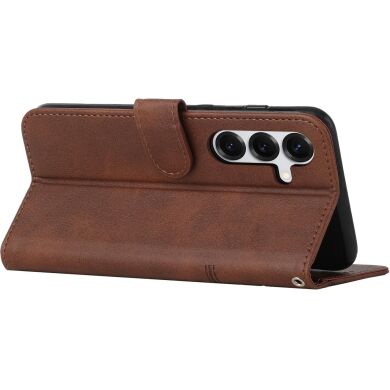 Чехол-книжка UniCase Jet Cover для Samsung Galaxy S26 (S942) - Brown