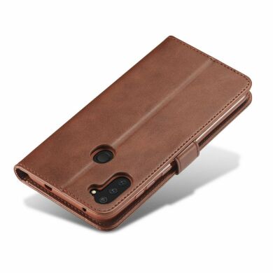 Чехол LC.IMEEKE Wallet Case для Samsung Galaxy A11 (A115) / Galaxy M11 (M115) - Brown