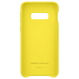 Чехол Leather Cover для Samsung Galaxy S10e (G970) EF-VG970LYEGRU - Yellow. Фото 4 из 4