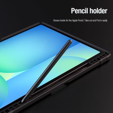 Чохол NILLKIN Bumper Leather Case Pro для Samsung Galaxy Tab S10 FE Plus - Black