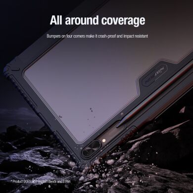 Чехол NILLKIN Bumper Leather Case Pro для Samsung Galaxy Tab S9 Ultra (X910/916) - Black