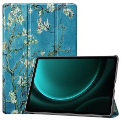 Чохол Deexe Life Style для Samsung Galaxy Tab S9 FE Plus (X610/616) - Apricot Blossom