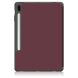 Чехол UniCase Soft UltraSlim для Samsung Galaxy Tab S7 FE (T730/T736) - Wine Red. Фото 3 из 10