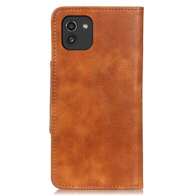 Чехол UniCase Vintage Wallet для Samsung Galaxy A03 (A035) - Brown