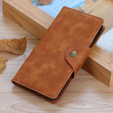 Чехол UniCase Vintage Wallet для Samsung Galaxy A03 (A035) - Brown