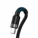 Дата-кабель BASEUS Cafule HW Quick Charging Type-C to USB - Grey / Black. Фото 4 из 19