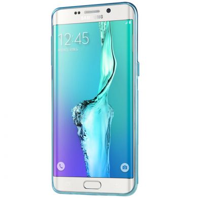Силіконова накладка NILLKIN Nature TPU для Samsung Galaxy S6 edge+ (G928), Синий
