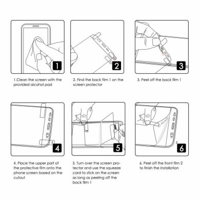 Комплект защитных пленок ENKAY Soft 3D для Samsung Galaxy S20 (G980)