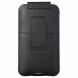 Кожаный чехол на пояс Deexe Pouch Case для смартфонов (размер: L) - Black. Фото 2 из 5