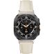 Кожаный ремешок Deexe Genuine Leather для Samsung Galaxy Watch Ultra (47mm) / Ultra (2025) - Beige. Фото 2 из 4