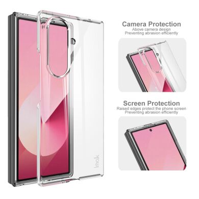 Пластиковий чохол IMAK Crystal II Pro (FF) для Samsung Galaxy Fold 7 - Transparent