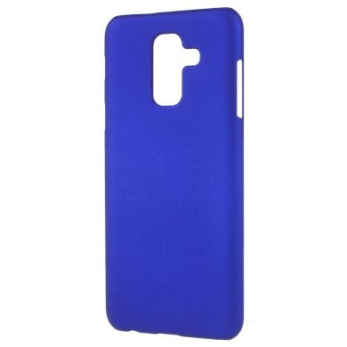 Пластиковый чехол Deexe Hard Shell для Samsung Galaxy A6+ 2018 (A605) - Dark Blue
