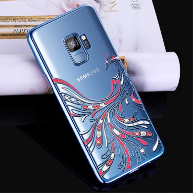 Пластиковый чехол KINGXBAR Diamond Series для Samsung Galaxy S9 (G960) - Phoenix Pattern