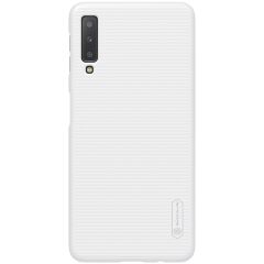 Пластиковый чехол NILLKIN Frosted Shield для Samsung Galaxy A7 2018 (A750) - White