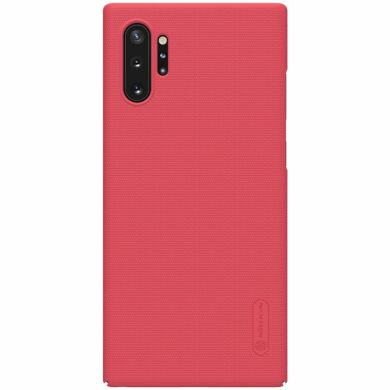 Пластиковий чохол NILLKIN Frosted Shield для Samsung Galaxy Note 10+ (N975) - Red
