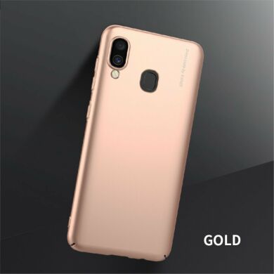 Пластиковий чохол X-LEVEL Slim для Samsung Galaxy A30 (A305) / A20 (A205) - Gold