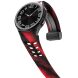 Ремешок Deexe Aurora Strap для Samsung Galaxy Watch 4 / 4 Classic / 5 / 5 Pro / 6 / 6 Classic / 7 / FE - Black / Red. Фото 4 из 8