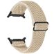 Ремешок Deexe Braided Strap для Samsung Galaxy Watch 8 (40/44mm) / 8 Classic / Ultra (2025) - Apricot. Фото 1 из 6