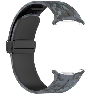 Ремешок Deexe Camouflage Pattern для Samsung Galaxy Watch Ultra (47mm) - Black