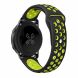 Ремешок Deexe Dot Color для Samsung Watch Active / Active 2 40mm / Active 2 44mm - Black / Yellow. Фото 5 из 6