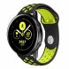 Ремінець Deexe Dot Color для Samsung Watch Active / Active 2 40mm / Active 2 44mm - Black / Yellow