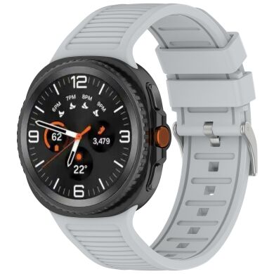 Ремешок Deexe Durable Strap для Samsung Galaxy Watch 8 (40/44mm) / 8 Classic - Light Grey