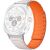 Ремінець Deexe Flexible Fit для Samsung Galaxy Watch Ultra (47mm) / Ultra (2025) - White / Orange