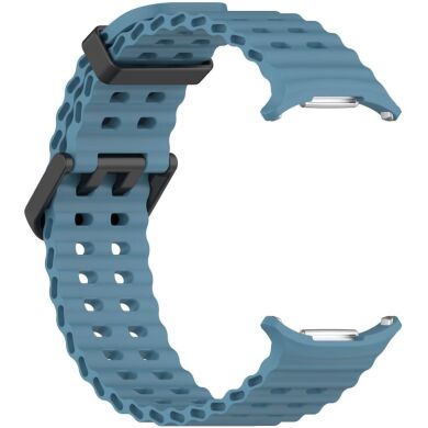 Ремешок Deexe Ocean Strap для Samsung Galaxy Watch Ultra (47mm) - Blue