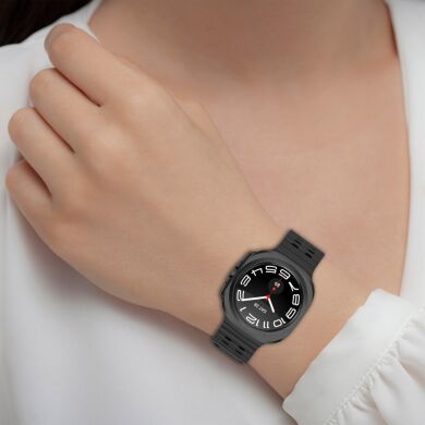 Ремешок Deexe Ocean Strap для Samsung Galaxy Watch Ultra (47mm) - Wine Red
