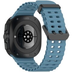 Ремешок Deexe Ocean Strap для Samsung Galaxy Watch Ultra (47mm) - Blue